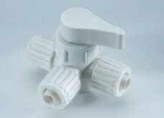 ELKHART SUPP 3-W SHUT OFF VALVE 1/2FM 1/2 FLAIR - 06913