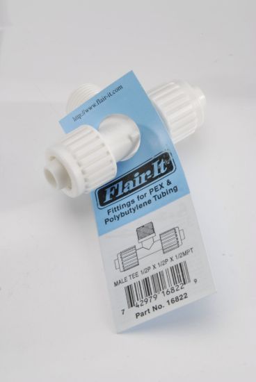 ELKHART SUPP 1PC 1/2 X 1/2 X 1/2 TEE - 16822