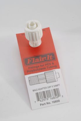 ELKHART SUPP 1PC 3/8X3/8 MALE PIPE ADA - 16850