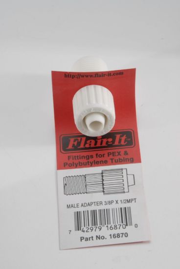 ELKHART SUPP 1PC 3/8 X 1/2 COUPLING - 16870