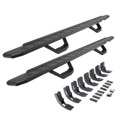 GO RHINO RB30 RUNNING BOARDS KIT W/2X STEPS - 6960488720