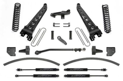 FABTECH 8' RAD ARM SYS W/COILS/STELTH SHKS - K2265M