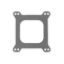 MR GASKET CARB BASE GSKT CARDED - 54C