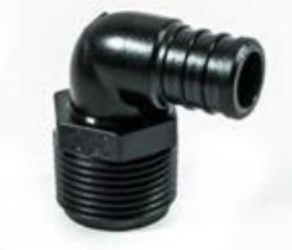 ELKHART SUPP ECOPOLY 1/2PEX X 1/2MPT ELBOW - 28803