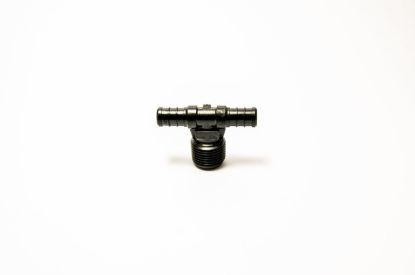 ELKHART SUPP 1/2 BARB X 1/2 BARB  X 1/2  MPT TEE - 28822