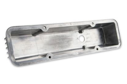 MR GASKET CAST ALUM V/C POLISHED FINNED SBC 2 - 6855G