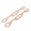 MR GASKET COPPER EXH.GSKT CHV RND - 7150