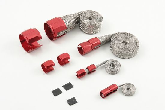 MR GASKET BRD HSE SLEEVING KT-RED - 8090