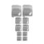 MR GASKET BRD HSE SLEEVING KT-SLVR - 8092