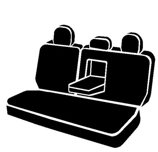 FIA OE REAR SEAT COVER SPLIT BACKREST 6 - OE3511GRAY