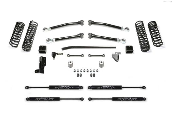 FABTECH 3' TRAIL W/ STEALTH 2020-22 JEEP JL - K4207M