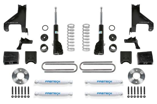 FABTECH 1.5' COIL ASSIST KIT W/ B4 BILSTEIN - K9003