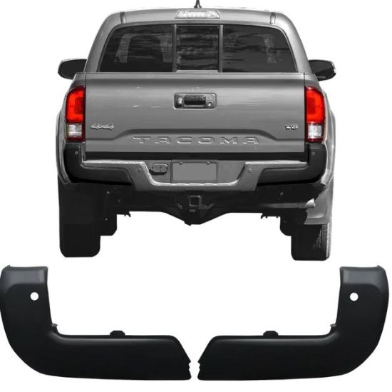 ECOOLOGICAL MATTE BLACK BUMPER OVERLAY WITH SEN - DT3002
