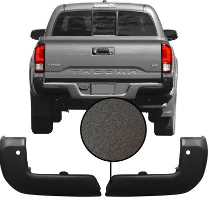 ECOOLOGICAL TEXTURED BLACK TPO BUMPER OVERLAY W - DT3011