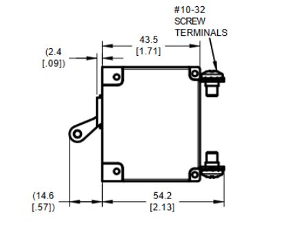 EGIS MOBILE SINGLE POLE PANEL MOUNT 20A - 320120