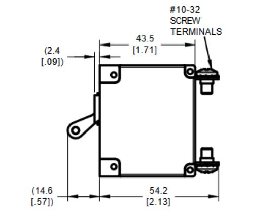 EGIS MOBILE SINGLE POLE PANEL MOUNT 5 A - 321105