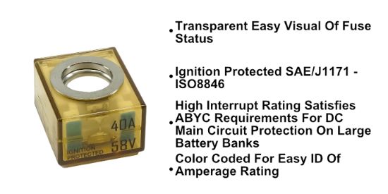 EGIS MOBILE MRBF TERMINAL FUSE - 40 A - 3603040