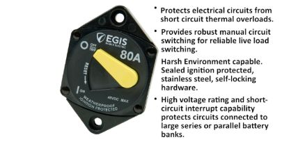 EGIS MOBILE 87 SERIES  80 A  PANEL MOUNT - 4707080