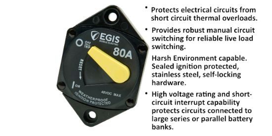 EGIS MOBILE 87 SERIES  80 A  PANEL MOUNT - 4707080