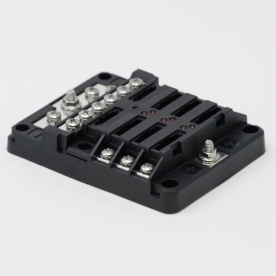 EGIS MOBILE RT FUSE BLOCK 6 POS W/GROUND & LED - 8025