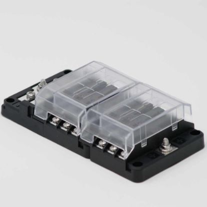 EGIS MOBILE BLOCK 12 POS W/GROUND & LED IND - 8026