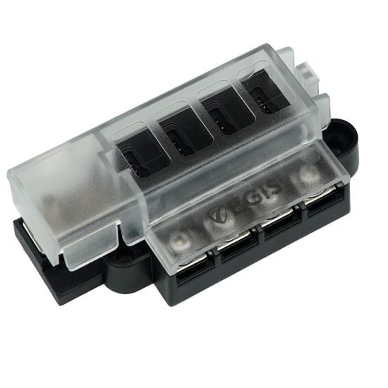 EGIS MOBILE RT FUSE BLOCK 4 CIRCUITS W/COVER - 8045