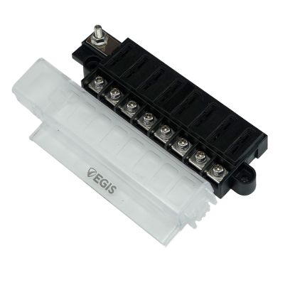 EGIS MOBILE RT FUSE BLOCK 8 CIRCUITS W/COVER - 8046