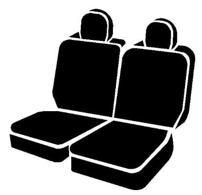 FIA SL REAR SPLIT SEAT 50/50 FORD BRONC - SL6513GRAY