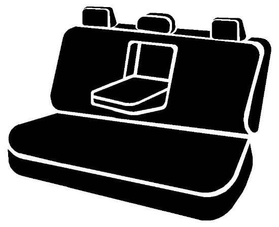FIA TR REAR BENCH SEAT COVER FORD MAVER - TR4512GRAY