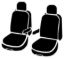 FIA TR FRONT BUCKET SEAT COVER MERCEDES - TR4980BLAC