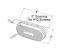 GROTE PERLUX DURAMLD SNG BLB OVAL RED - 467125