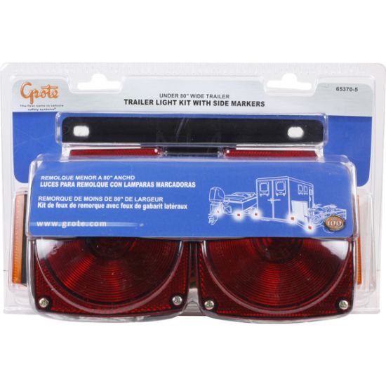 GROTE PERLUX BOAT TRL LIGHT KIT W/SIDE - 653705