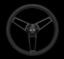GRANT BILLET CLASSIC SERIES BLACK WHEEL C - 19061