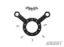GRANT CARBON FIBER 2 HOLE SWITCH PLATE  F - 262