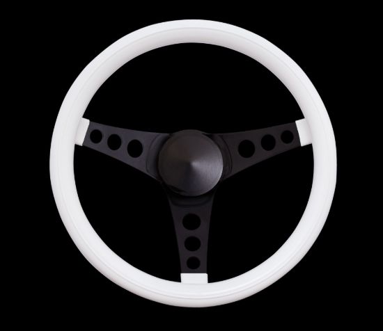 GRANT CLASSIC WHEEL WHITE GRIP - 334W