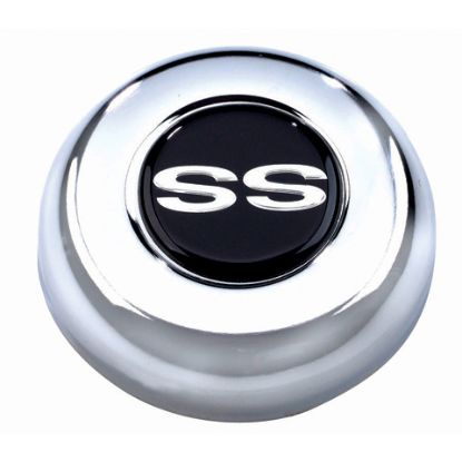 GRANT CHROME HORN BUT SS LOGO - 5629