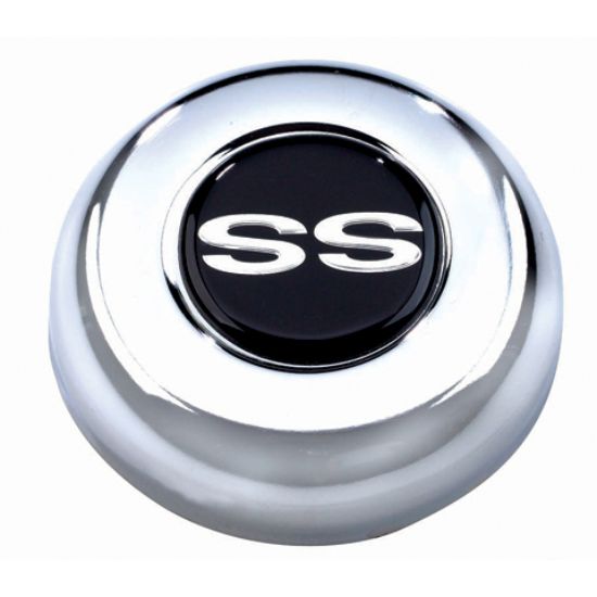 GRANT CHROME HORN BUT SS LOGO - 5629