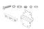 GO RHINO BRACKETS FOR DOMINATOR SIDESTEPS - D64155TK