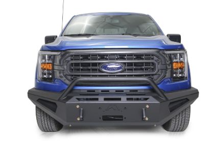 FAB FOURS RED STEEL FRONT BUMPER - F21RS51621