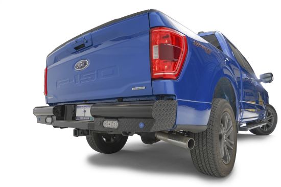 FAB FOURS BLACK STEEL REAR BUMPER - FF21T50501