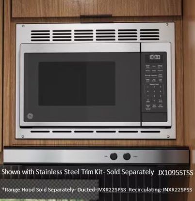 GE APPLIANCE GE PROFILE 0.9 CU. FT. MICROWAVE TR - JX1095STSS