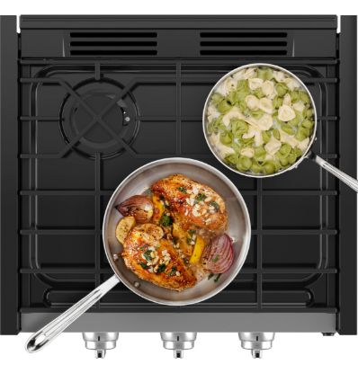 GE APPLIANCE GE PROFILE  21' RANGETOP  STAINLESS - PLU621RTSS