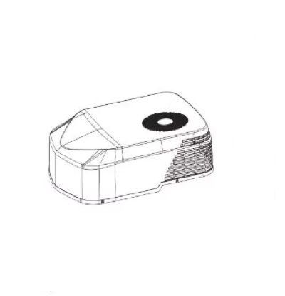 GE APPLIANCE OUTDOOR SHROUD COVER BLACK - WP76X33333