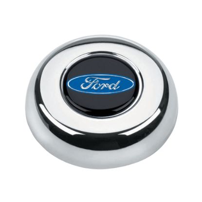 GRANT CHROME HORN BUTTON FORD - 5685