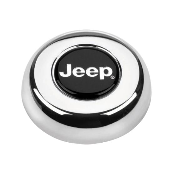 GRANT CHROME  BUTTON JEEP - 5695
