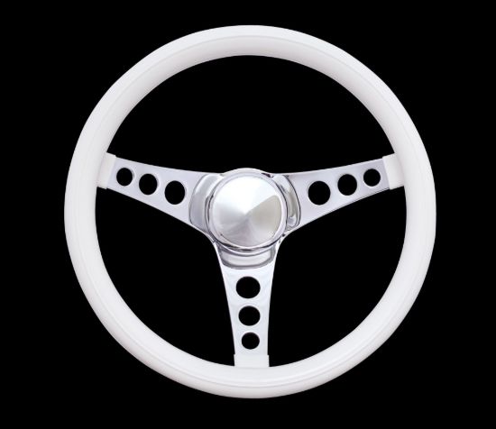 GRANT CLASSIC WHEEL WHITE GRIP - 834W