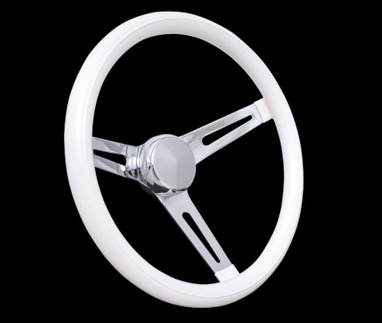 GRANT CLASSIC WHEEL WHITE GRIP - 8540W