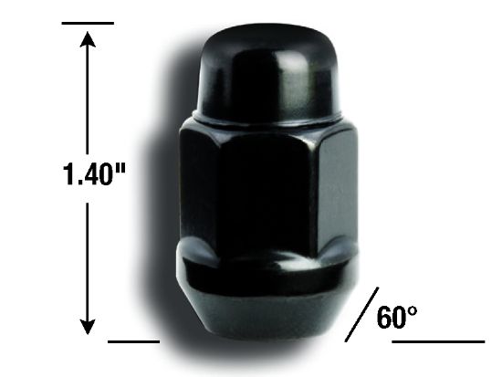 GORILLA 12MM X 1.25 BULGE ACORN BAG-SET - 41127BCB
