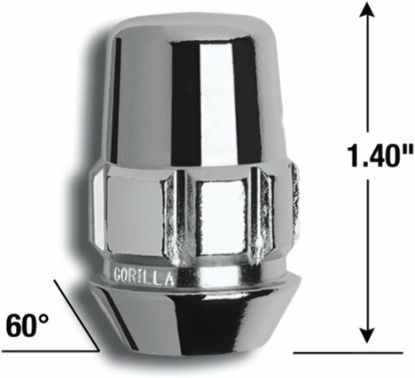 GORILLA WHL LCK ACORN 14MM X 2.00 - 71601N