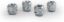 GORILLA ACRN OE LCK SET 12MMX1.5 - 78631N
